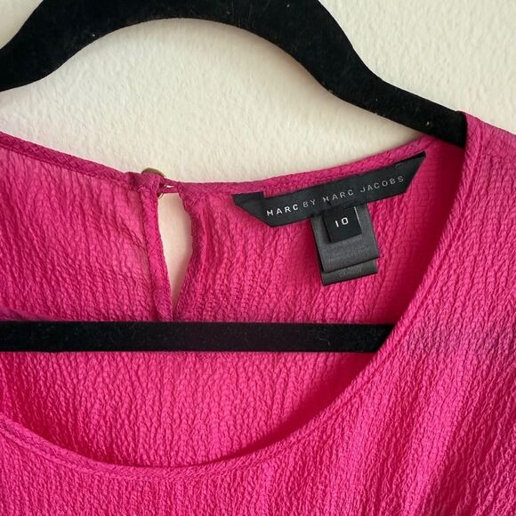 Marc By Marc Jacobs Fuchsia Blouse, size 10 - Picture 4 of 7